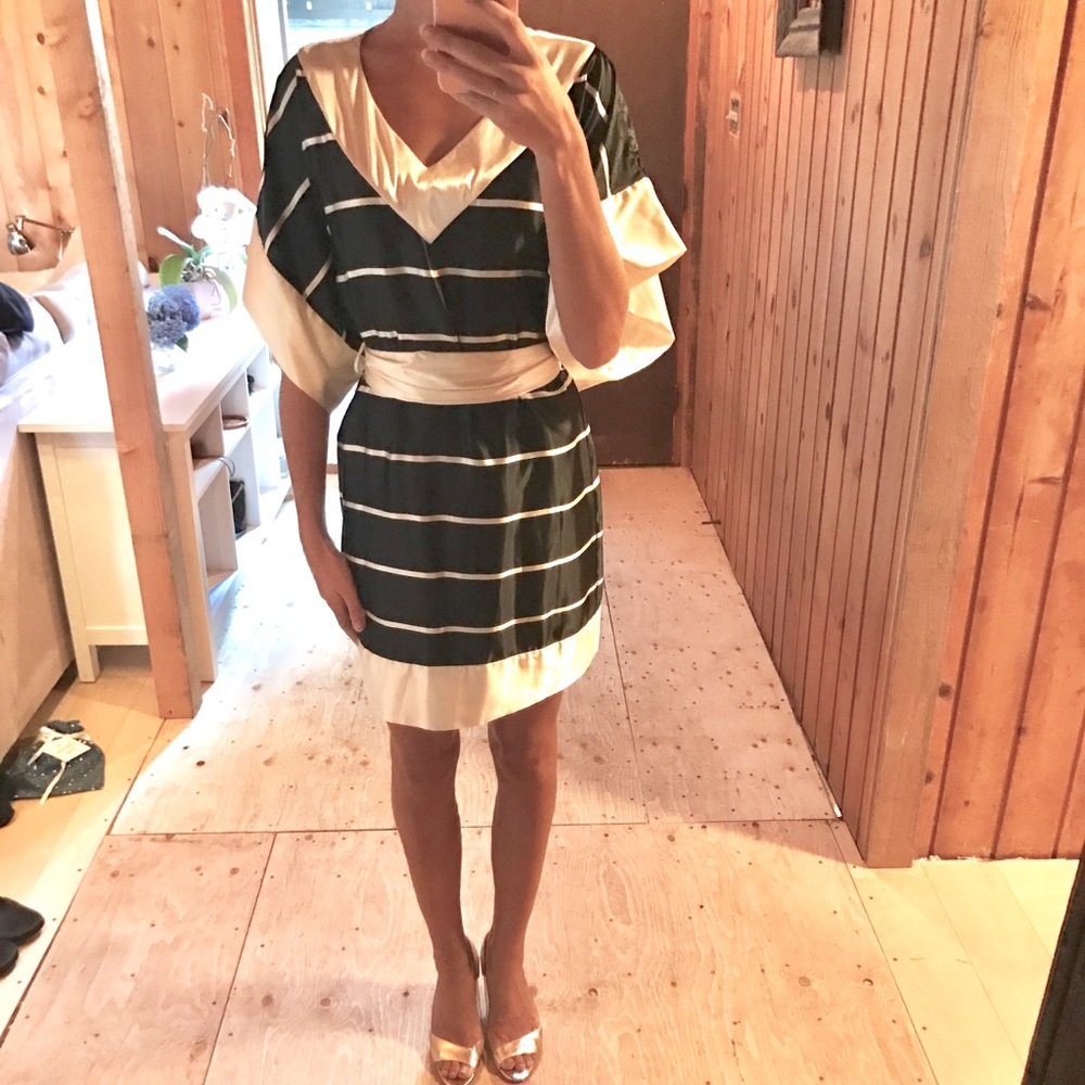 Kimono style dress.